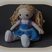 Вязаная Кукла Крючком Розали Crochet Doll Rosalie